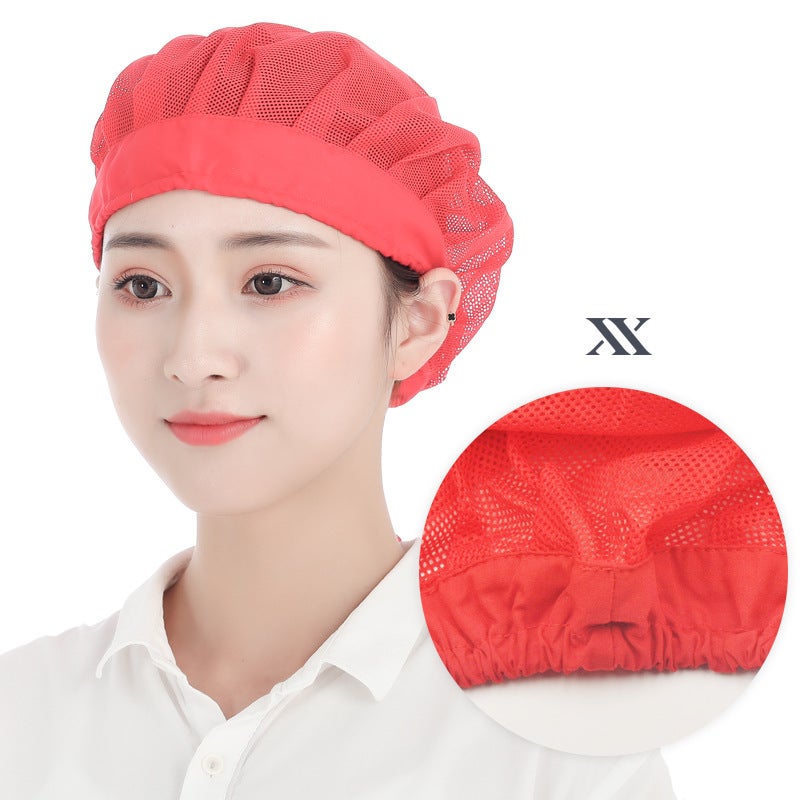 Xuan'S New Chef Hat Women'S Kitchen Anti-Hair Workshop Work Hat Kitchen Factory Canteen Catering - Image 1